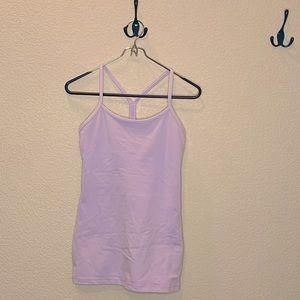 Lululemon Light Lilac Racer Back Tank Size 4